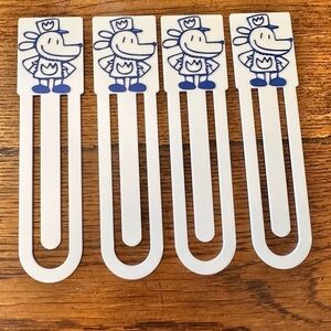 4 DogMan 3D Printed Bookmarks